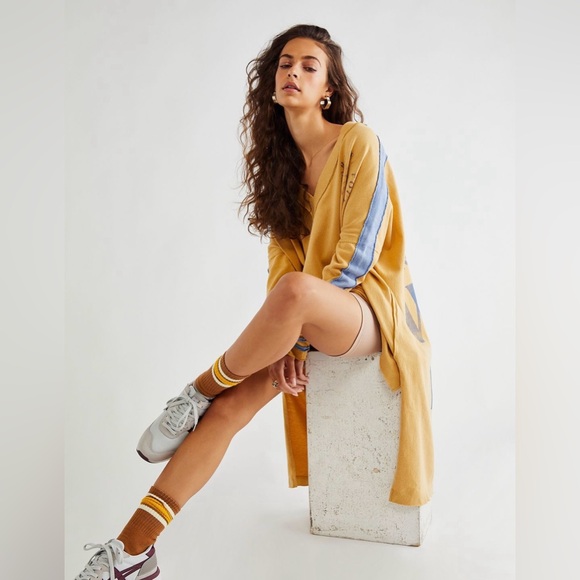 Free People - We the Free Surfs Up oversized Tee - Picture 3 of 12